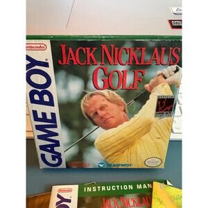 Jack Nicklaus Golf – Nintendo Game Boy – Complete in Box (CIB) – Tested